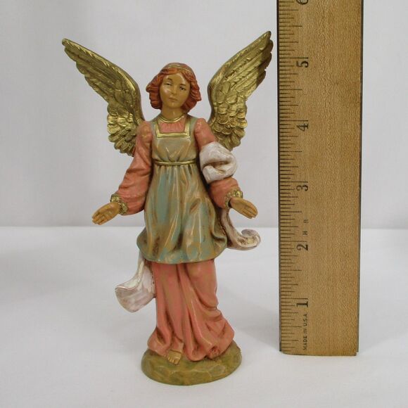 Fontanini Italy Standing Angel 5" Figurine Nativity #51 Vintage 1994 Simonetti - Picture 3 of 5